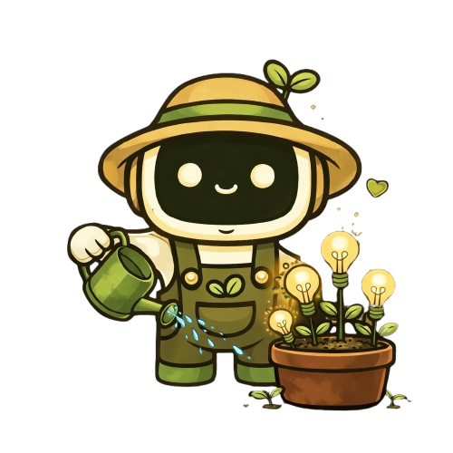 Idea Garden concept illustration